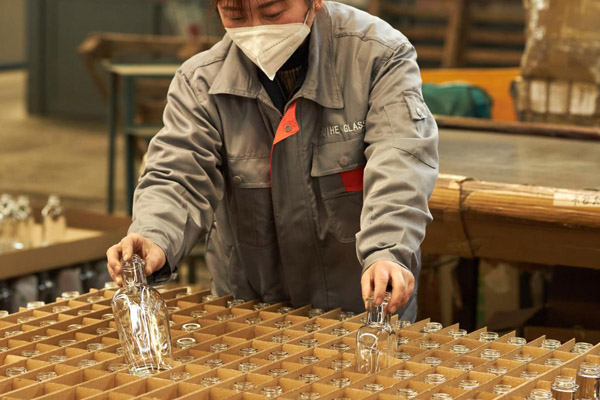 liquor glass packaging Schnapsglasverpackung