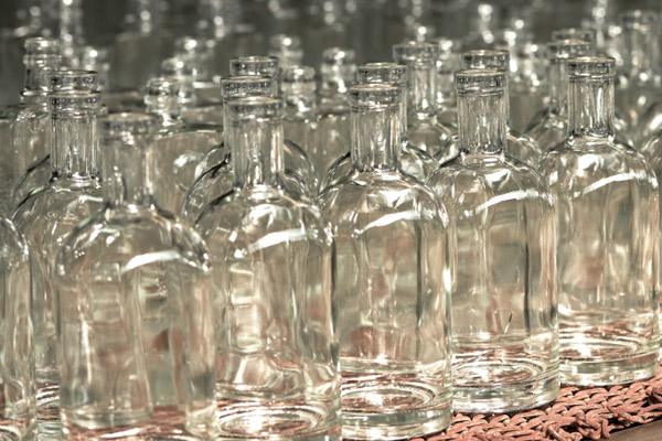 nordic liquor bottle Nordic Spirituosenflasche