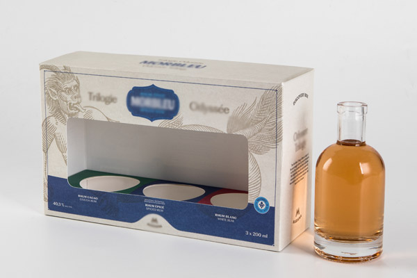 Verpackung von Spirituosenflaschen