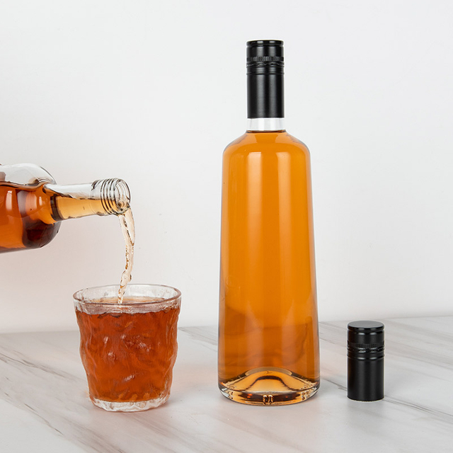 Bulk Custom Top Super Flint Glass Fancy Tequila Flaschenhersteller