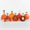 Personalisierte Brandy-Flasche, benutzerdefinierte leere XO-Glasflasche zum Verkauf, Cognac-Flaschenpreis 