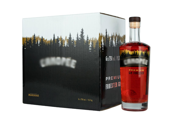 Verpackung von Spirituosenflaschen