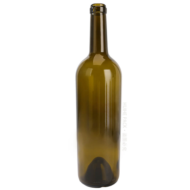 Südafrika Nr. 5 Rotweinglasflasche mit Etikett