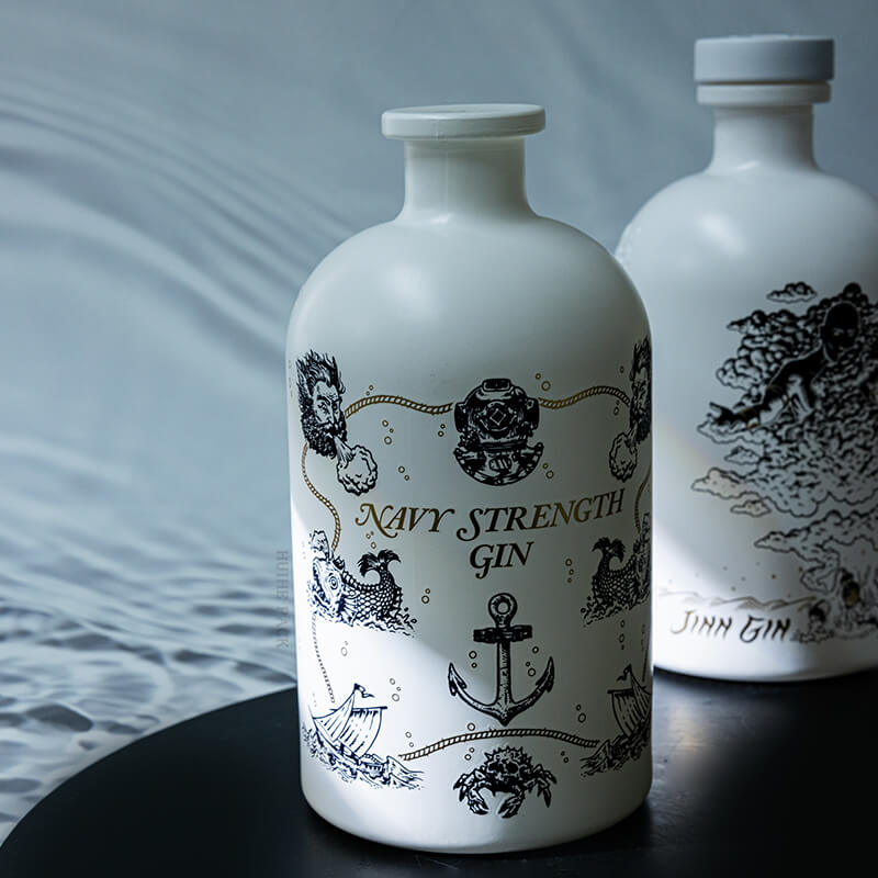 Hei&szlig;stempelmuster Alkohol Flasche-9