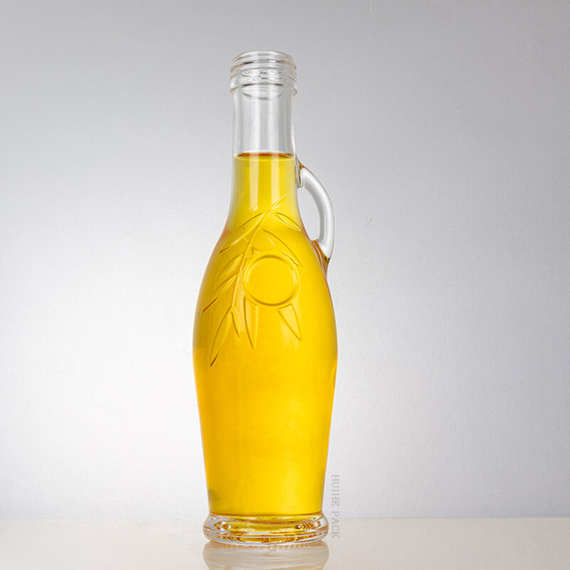 Knollenkörper Slim Neck -Alkoholgipfelflasche mit Griff