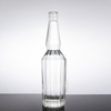 Hexagonale Winkelglas Whiskyflasche mit langem Hals