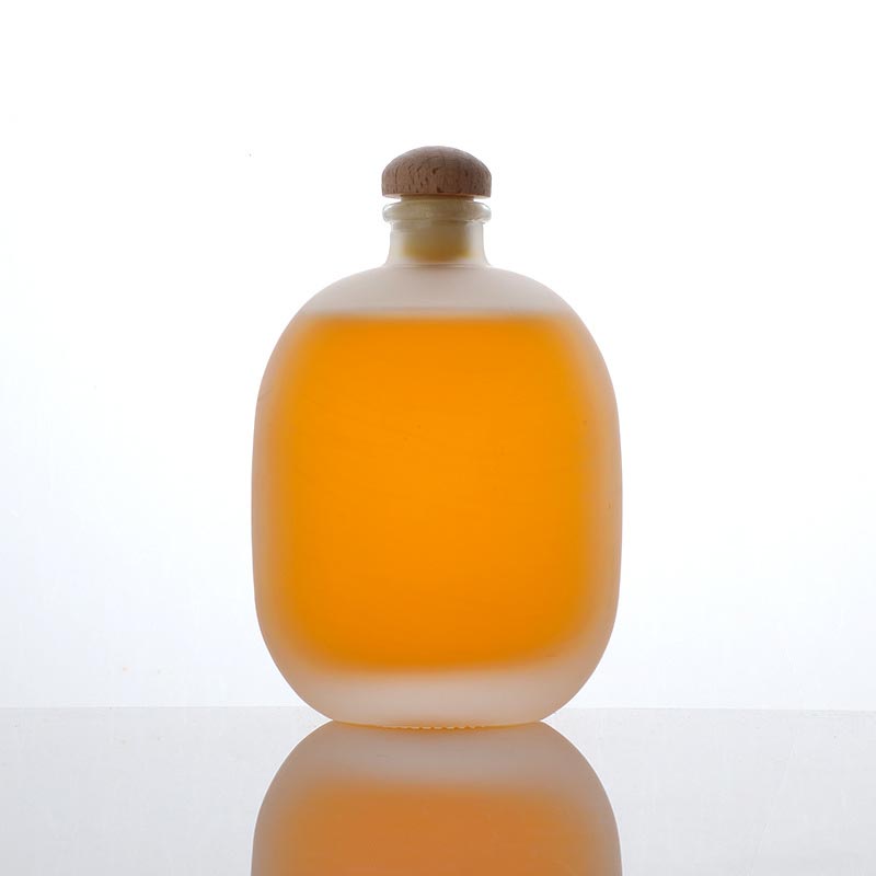 Runde 250 ml 500 ml fruchtige Alkoholglasflaschen