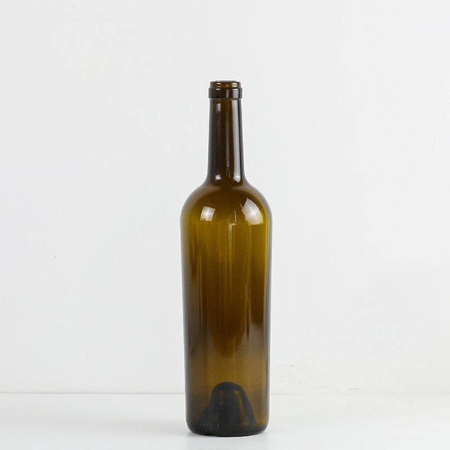 750 ml Bordeaux-Kegelglas-Weinflasche