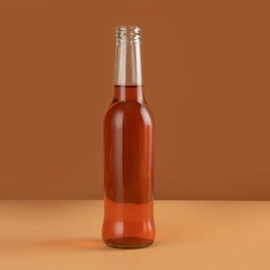 275 ml Cocktail-Fruchtweinglasflasche mit Kronkorken