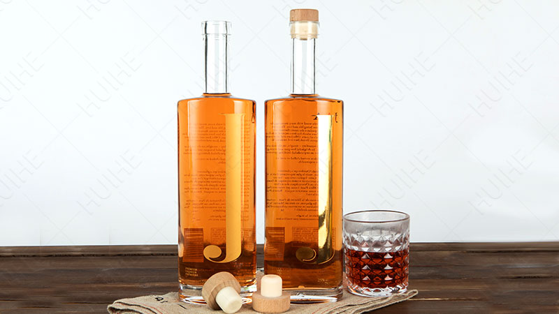 Klassische runde Spirituosenflasche – Philadelphia Oval Spirituosenflasche