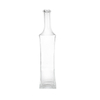 700 ml quadratisch verlängerte Formglasspirituosenflasche mit eleganten Kurven