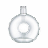 Rettungsbauer Form einzigartiges Design Clear Glass Spirituosenflasche