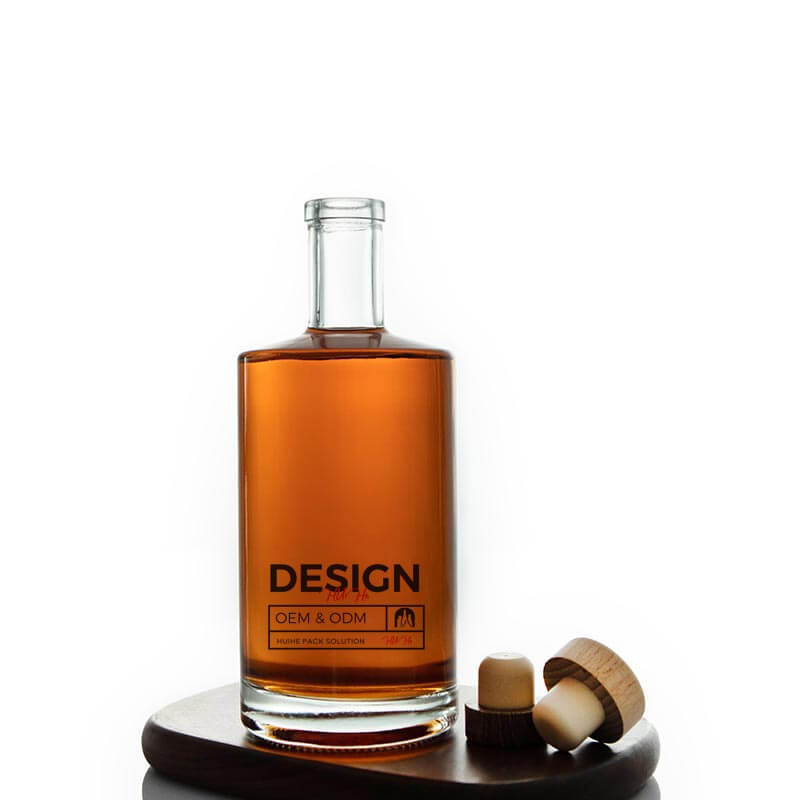 750 ml Jersey Super Flint Glas-Lik&ouml;rflasche