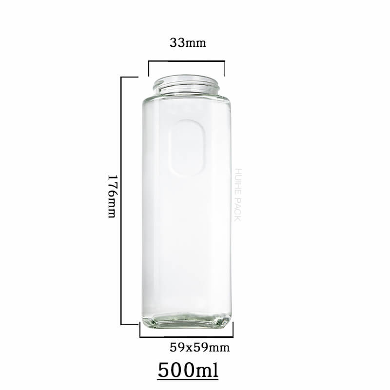 Glas Wasser 500 ml Flasche (12)