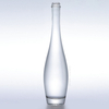 Hochwertige 450-ml-Mineralwasserflasche aus transparentem Glas 