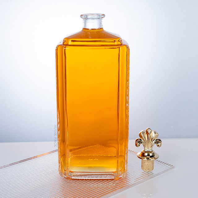 1500 ml Multi -Kante -Rechteckglasflaschenflasche