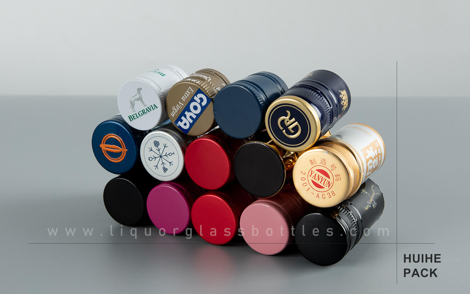 ROPP-Schraubverschlüsse für Likörflaschen