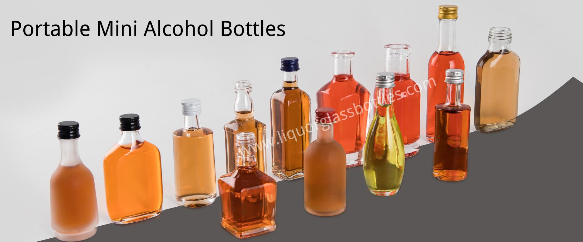 Portable Mini Alcohol Bottles Tragbare Mini -Alkoholflaschen