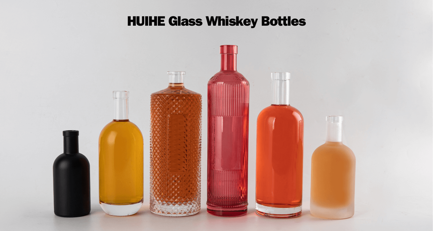 HUIHE Whiskyflaschen aus Glas