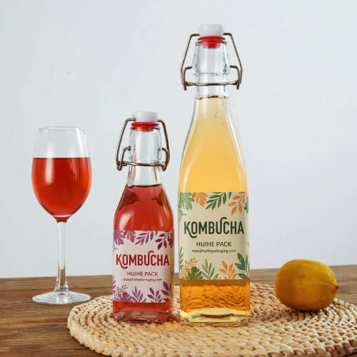 500 ml Kombucha-Flaschen mit B&uuml;gelverschluss