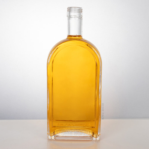 600 ml bogenförmiger langer Halsglasflaschenflasche