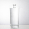 Breite Glasflasche mit dickem Boden