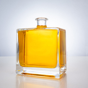 Heißverkaufs raffinierter Minimalism Square Spirituosenflasche