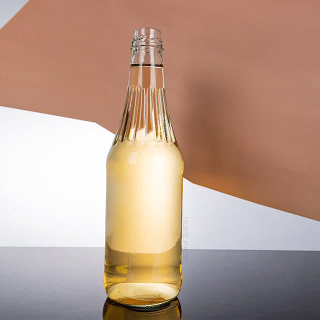 550 ml Glassaft-Getränkeflasche chinesischer Hersteller