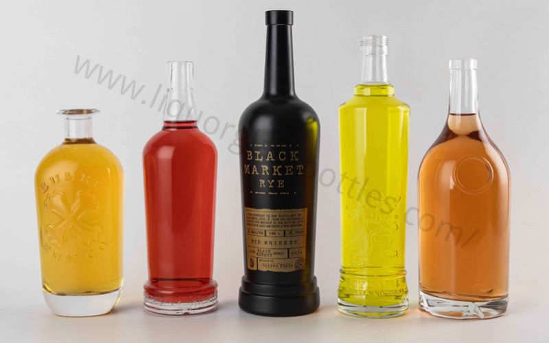 Rum-Glasflasche
