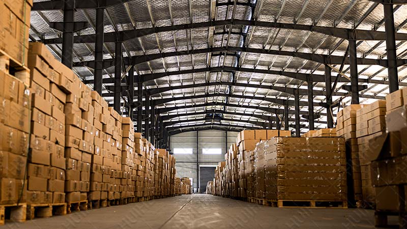 Klassische runde Likörflasche – Karton und Palette