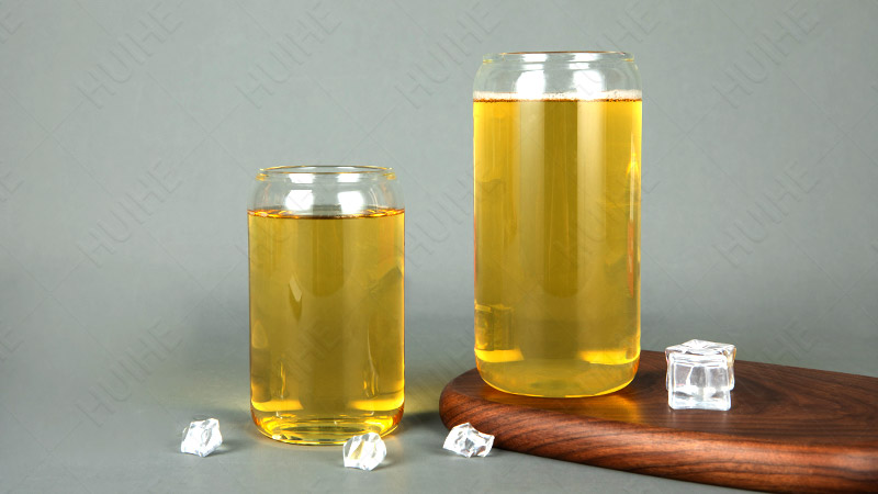 Bierflaschen Rillen auf der Unterseite – Borosilikat-Bierflasche mit flacher Delle