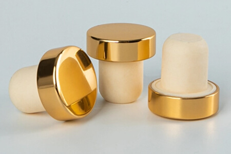 Oberkorken aus Aluminium