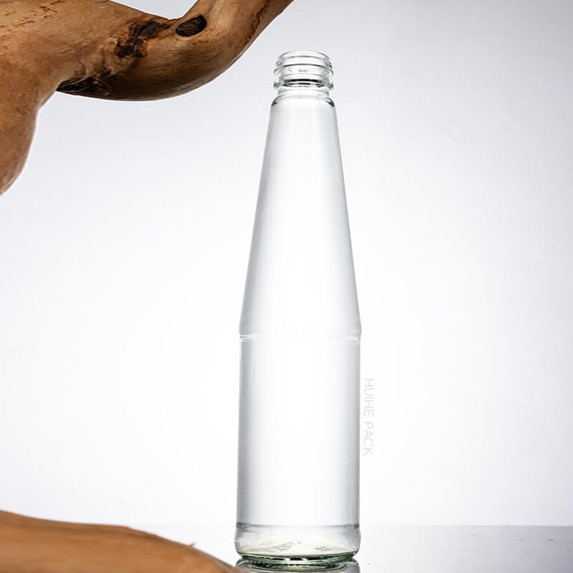 Große 630-ml-Glas-Getränkewasser-Trinkflasche mit Schraubverschluss
