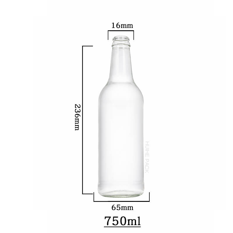 750ml beverage bottle glass (12) 750 ml Getränkeflaschenglas (12)
