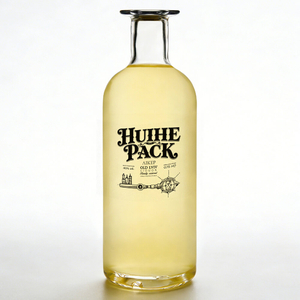 50 cl, 70 cl, 75 cl Glas-Oslo-Apothekenflasche mit Carnette-Hals