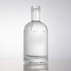 Knollenschulterzylinder 350 ml Clear Glass Spirituosenflasche