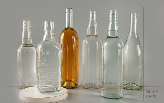 Schnapsflasche aus Feuerstein