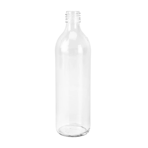 300 ml 500 ml zylindrische hohe Glas-Kombucha-Flasche China Hersteller
