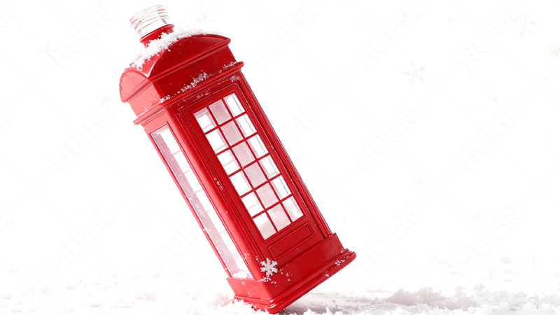 Spirituosenflaschengr&ouml;&szlig;en Standardabmessungen – kabinenf&ouml;rmige Spirituosenflasche