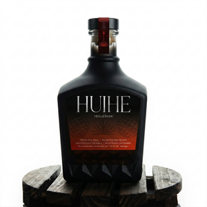 Quadratischer 750-ml-Whisky-Dekanter aus Glas mit Korkverschluss