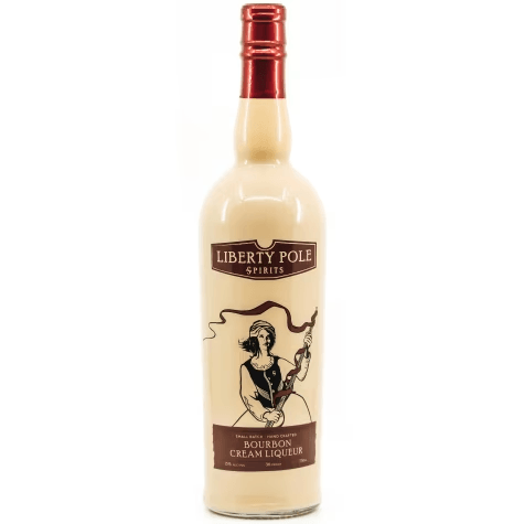 750 ml Liberty Pole Spirits Bourbon Cream Flasche
