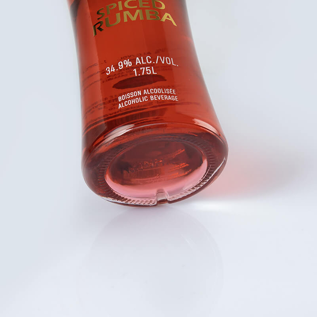 Extra groß 1,75l Glaswodka -Flasche mit Schraubendeckel