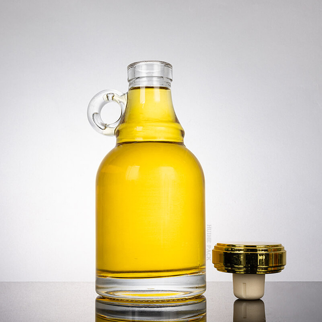 500 ml Mondschein Krüge Spirituosenflasche mit maßgeschneidertem Korken