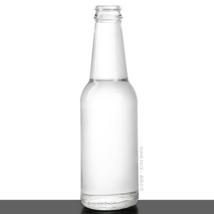 250 ml klare, kohlensäurehaltige Apfelweinglasflasche mit 26 mm Kronkorken