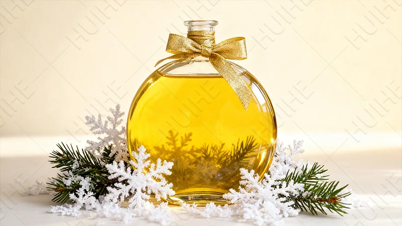 5 Arten von Weihnachtsschnapsflaschen – runde Schnapsflasche