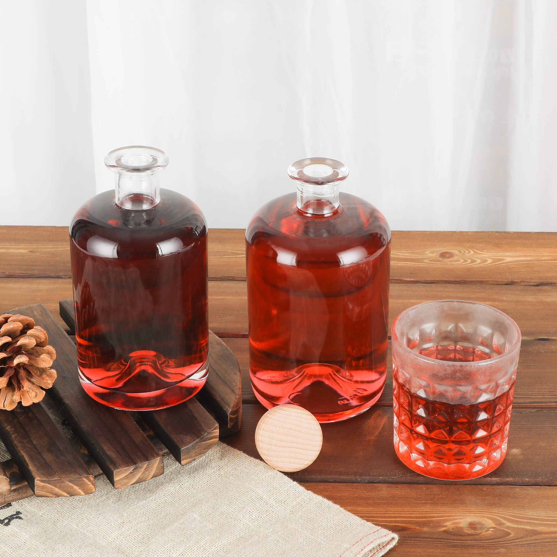 Herbalist -Schnapsflasche