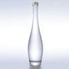 Hochwertige 450-ml-Mineralwasserflasche aus transparentem Glas 
