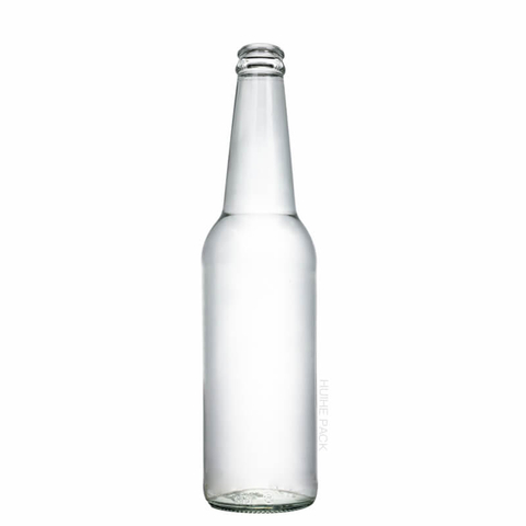 650-ml-Zylinderglas-Sprudelgetr&auml;nkeflasche mit Kronkorken