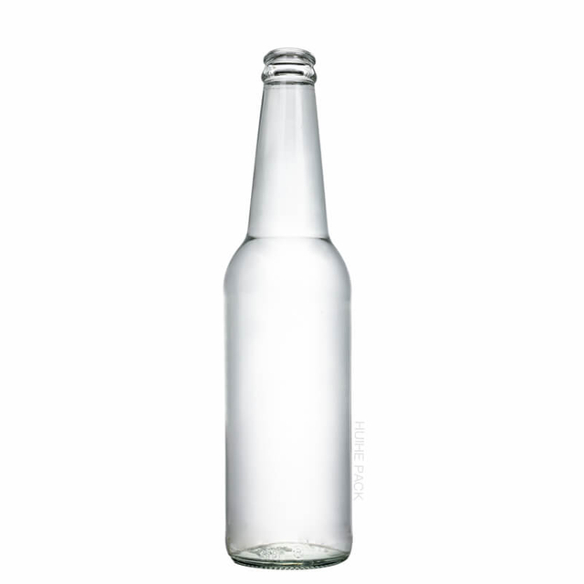 650-ml-Zylinderglas-Sprudelgetr&auml;nkeflasche mit Kronkorken