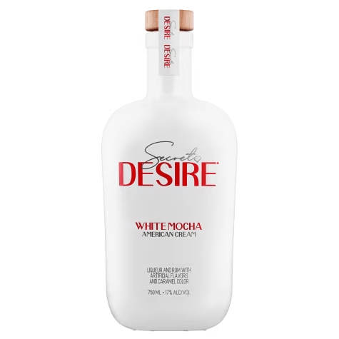750 ml Secret Desire White Mocha American Cream Flasche
